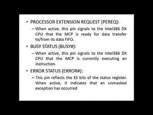 Computer_SE_MP_Unit 6_Interfacing signals of 80386DX with 80387