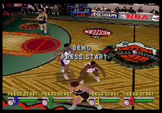 NBA Jam Extreme online multiplayer - saturn