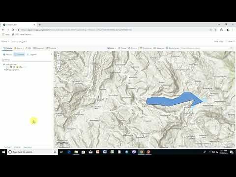 How to create feature layers in Arcgis Online