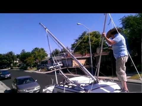 Single-Handed Mast Raising and Lowering