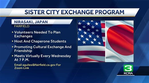 Fairfield wants volunteers to host exchange students from Japan. Here’s how