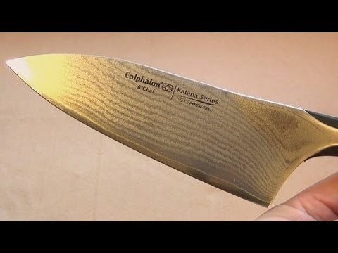 Calphalon 6 Inch "Katana" Fixed Blade Knife Review