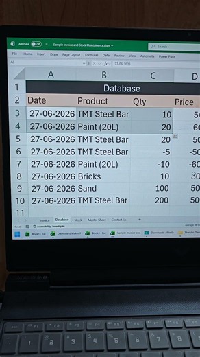 Estimate invoice in Excel 👍📉#excel.vali#anjnicomputereducation #ExcelCourseFree #excelforbeginners