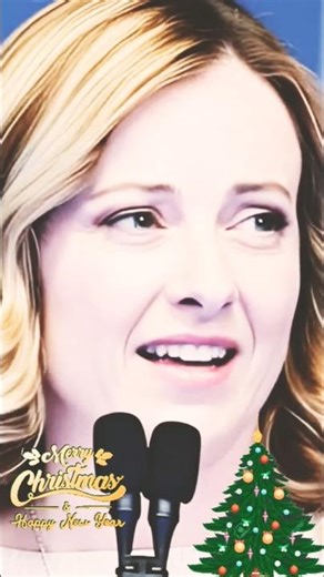 #giorgiameloni #Italy 🇮🇹PM #shorts Christmas 🎄 #trends #video #europe #world #beauty #women #news🤓🤓