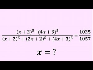 Want to Solve Algebra Challenge? | Watch This Now!