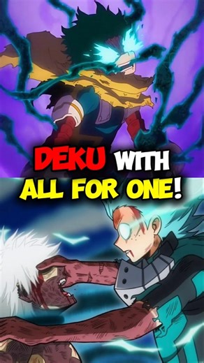 What if Deku Had All For One instead of One For All Quirk? #anime #manga #mha