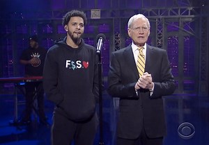 J. Cole Performs "Be Free" Live On David Letterman