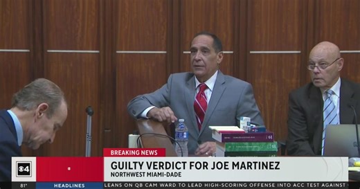 Ex-Miami-Dade County Commissioner Joe Martinez guilty in corruption case