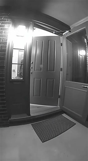 The Air RIPPLED! 😱 An Invisible Entity Just Walked Into My House! Doorbell Cam