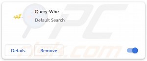 Query-Whiz Browser Hijacker