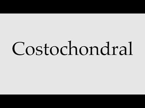 How to Pronounce Costochondral