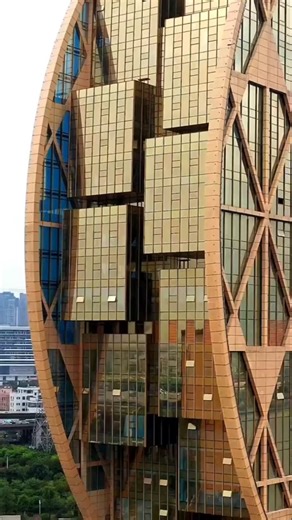 Amazing China: Guangzhou Circle building# #YouTube Short