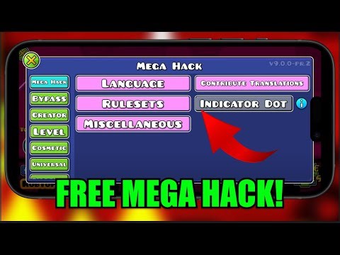 How to Get Mega Hack v9 for Free ✅ Download Geometry Dash Mod Menu (EASY)