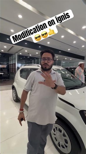 Modification on ignis 😎😎🤙 Ignis 2026 Delta Model @ 5.84 Lakh #marutiignis #ignis2026