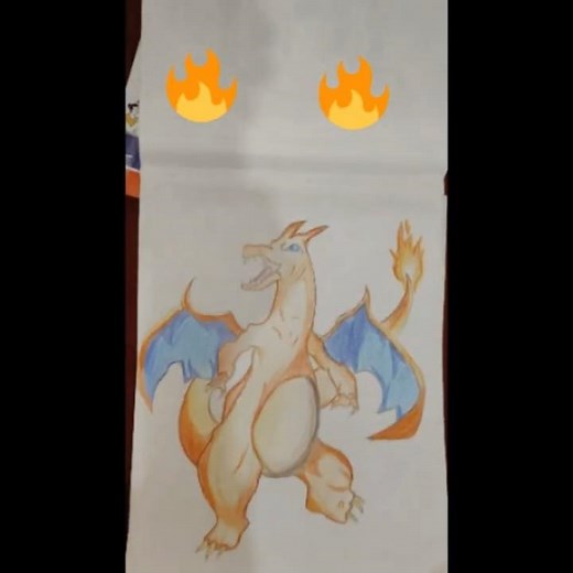 How to draw Charizard 🔥🔥