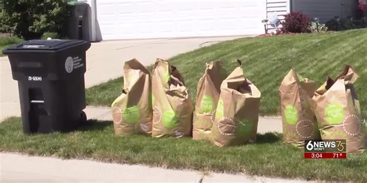 City of Omaha's free yard waste pickup starts Monday