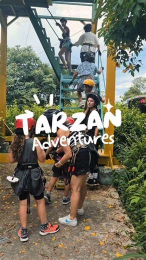 "Family day or friends trip? 💡 Tarzan Adventure Pattaya – สนุกได้ทุกวัย 🌿 The best zipline experience in Thailand!" #TarzanAdventure #PattayaZipline #โหนสลิงพัทยา #AdventureThailand #เที่ยวใกล้กรุงเทพ #BeTarzan | Tarzan Adventure Zipline Pattaya