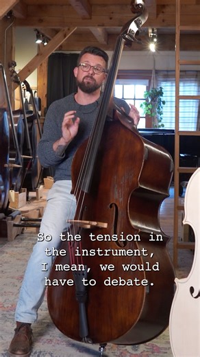 5.8K views · 82 reactions | Our patented removable neck mechanism is well loved by bassists who need to take their instrument on the road. This mechanism also makes the neck adjustable, eliminating the need for adjusters in the bridge. With a simple Allen key, you can change the string height, even on the gig between songs. In this video, Gary shows how it works on a 2014 removable neck, light weight Brescian – which is for sale for $12,000 | Upton Bass String Instrument Co. | Facebook