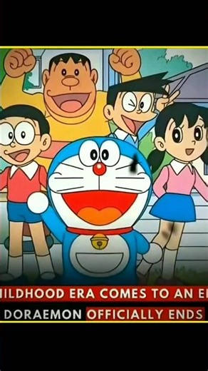Why Did Doraemon Stop Making New Episodes?😱 #shorts #facts