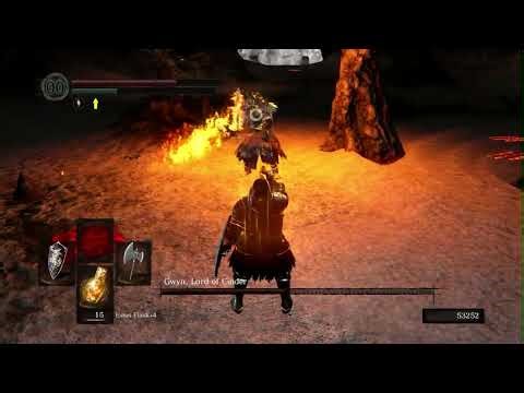 Defeating Lord Gwyn - Dark Souls Remastered
