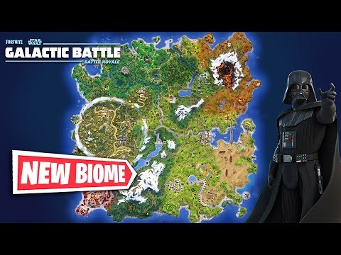 My Idea for Fortnite STAR WARS GALACTIC BATTLE Map (Chapter 6 Season 3 concept)