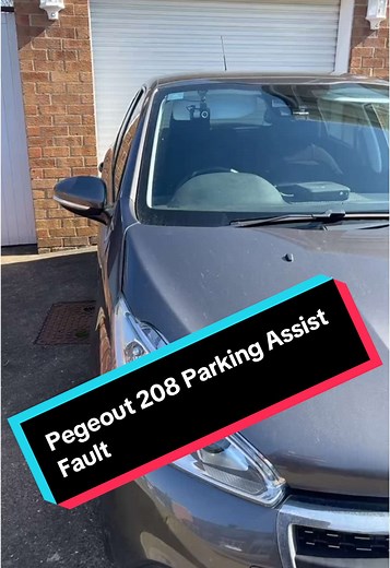 Peugeot 208 Parking Assist System Diagnosis