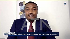 IPOB Leadership Distances Self From Biafra Government In Exile. "IPOB want a government out of Nigeria not in the international community" - Ray Kene, Strategy & Leadership Consultant - London. Host: Ngozika Vivien Co-Host: Vincent Samuel #Adamawa #YahayaBello #MahmoodAslam #INEC #SouthernKaduna #davidhundeyin #protest #kunleremi #MahmoodAslam #ATNBlowout #ATNOpenconversation #ATNSocietywatch #ATNInternationaltitbit #ATNPolitics #ATN | Atlantic Television Network