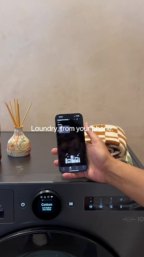LG ThinQ App: Control Laundry Remotely