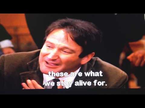 Dead Poets Society - Mr. Keating's Walt Whitman Speech