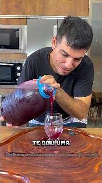 Homemade grape juice