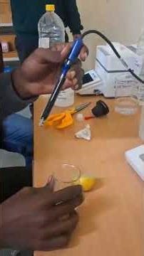 Testing pH of Lemon Syrup | Digital pH Meter Experiment | Prince Ranjan and Team