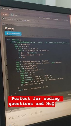 Cheat in your Online Assessments and Interviews easily with Problem Solver.