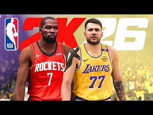 NBA 2K26 Houston Rockets vs Los Angeles Lakers | Ultra Realistic Gameplay Concept [4K 60FPS]