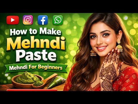 LIVE 🔴 How to Make Mehndi Paste at Home | Mehndi for Beginners | Bridal Mehndi Tips