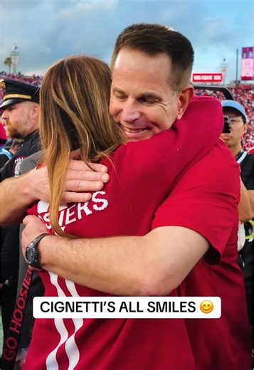 Curt Cignetti Celebrates Family Moment After Rose Bowl Win