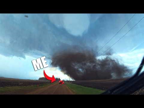 Insane Up Close Tornado Footage - Truman, Minnesota