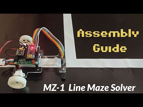 How to make a Line Maze Solver Robot 1/2- Assembly Guide