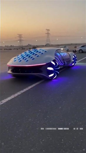 Futuristic Concept Car From The Future! 🤯🚘 | Real Life Sci-Fi Vehicle #shorts