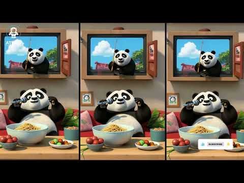 Funny Panda Animation That Will Make You Laugh 😂🐼 #ai #funnypanda