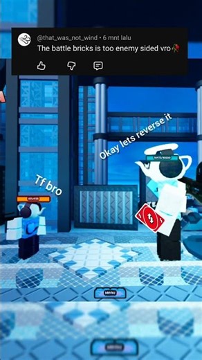 tbb not enemy sided now🥀 #roblox #battlebricks #unoreverse #cesus