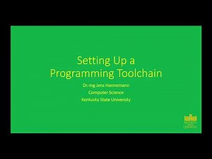 Toolchain Setup - Overview
