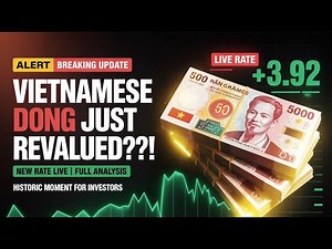 🚨 Vietnam Dong Revaluation SHOCK! 💥 New Exchange Rate Just Went LIVE | Iraqi Dinar RV Update 2025 💰