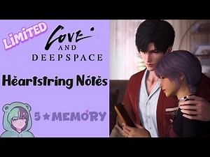 Zayne: Heartstring Notes | 5 Star Memory Kindled | Love and Deepspace | Limited