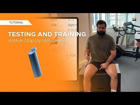 Testing and Training with K-Grip Dynamometer - Kinvent Tutorials