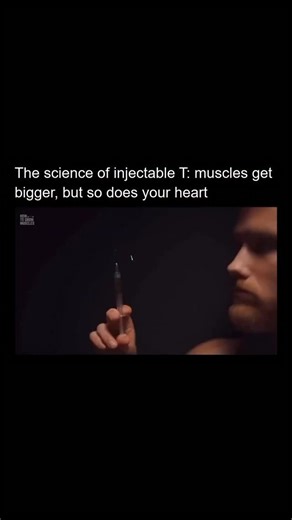 Gym Science Explained on Instagram: "This clip lays out the journey of exogenous testosterone, from injection to muscle cell. You see the compound’s structure, its transport via binding proteins, and how it triggers muscle growth. But here’s the kicker: your heart is also a muscle, and it responds the same way, leading to increased mass that actually impairs its function. Chasing bigger muscles can tempt some into extreme measures, but this is a critical reminder. An enlarged heart from these co
