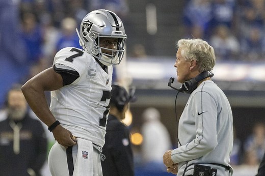 Graney: Raiders coach’s words on winning ring hollow with blowout loss