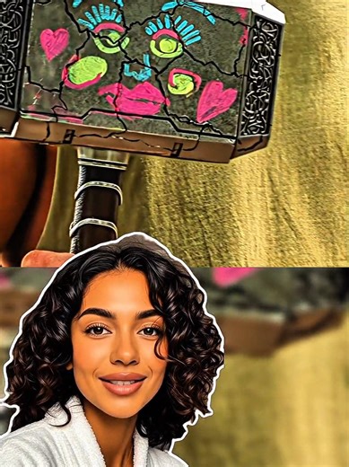 Thor's Daughter Creates Stunning Hammer Art