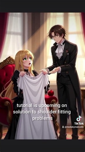 GET READY, TUTORIAL ALERT #fashion #sewing #modabymalcolm #shorts #youtubeshorts