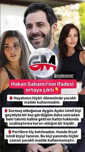 Hakan Sabancı'nın ilk ifadesi ortaya çıktı Hande Erçel'E neler yaptı