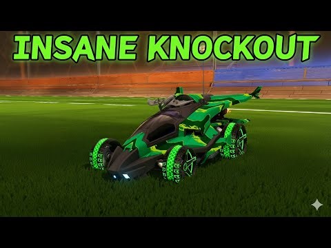 I DOMINATED Rocket League Knockout – Insane Eliminations & Final Ring Win!